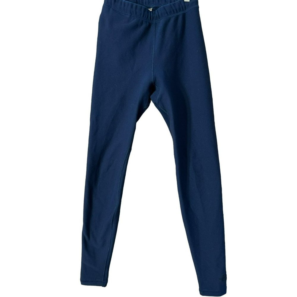 North Face Women's Navy Blue Base Layer  Pants Size Small Fleece Lined Hiking